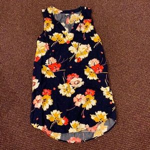 🎉Old Navy Blue Floral Women’s spring dress